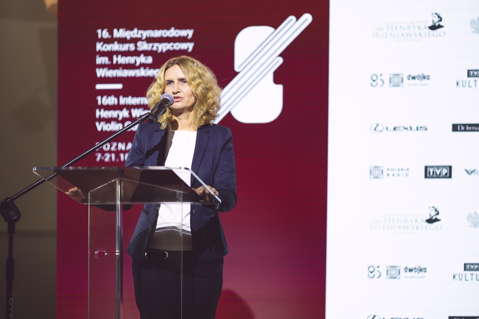 Dyrektor Centrum Kultury i Historii TVP, Aneta Woźniak. © Wieniawski Society / Fresh Frame
